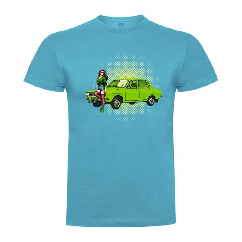 Tricou bărbat - Dacia 1300 Verde