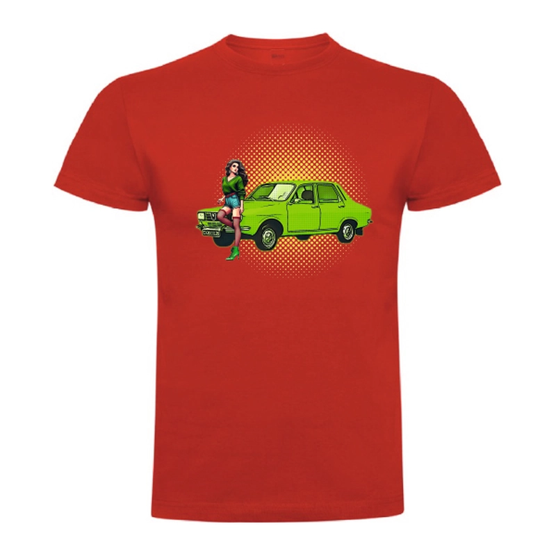 Tricou bărbat - Dacia 1300 Verde
