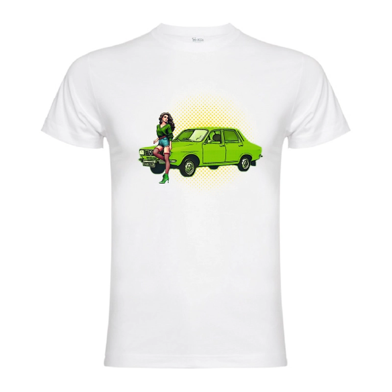 Tricou bărbat - Dacia 1300 Verde