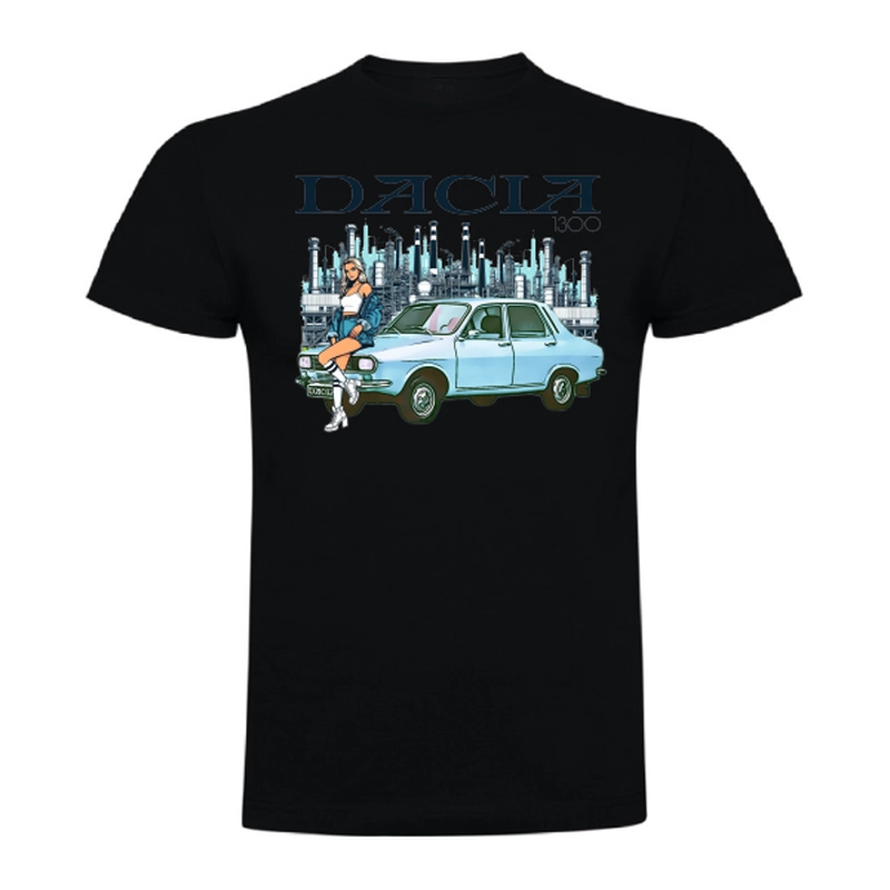 Tricou bărbat - Dacia 1300 Albastră