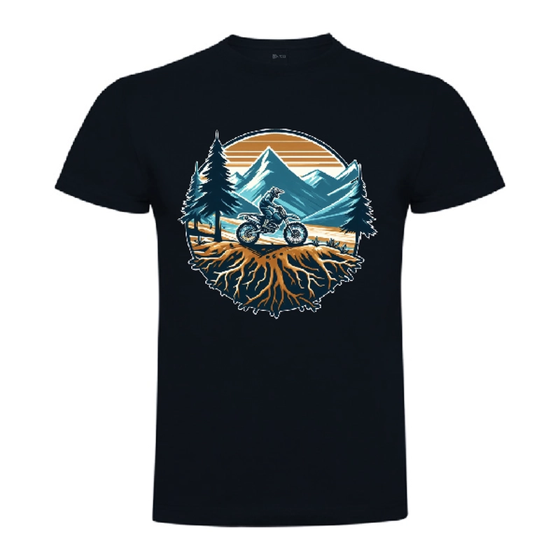 Tricou bărbat - Motocross Roots