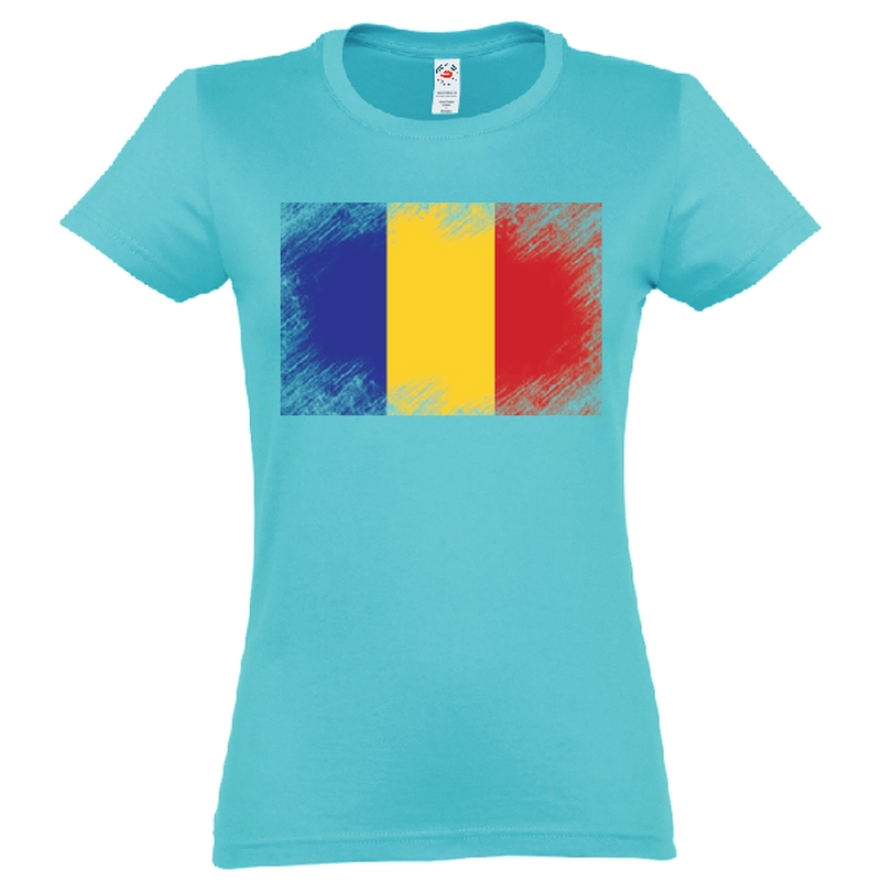 Tricou damă - Vechi steag românesc