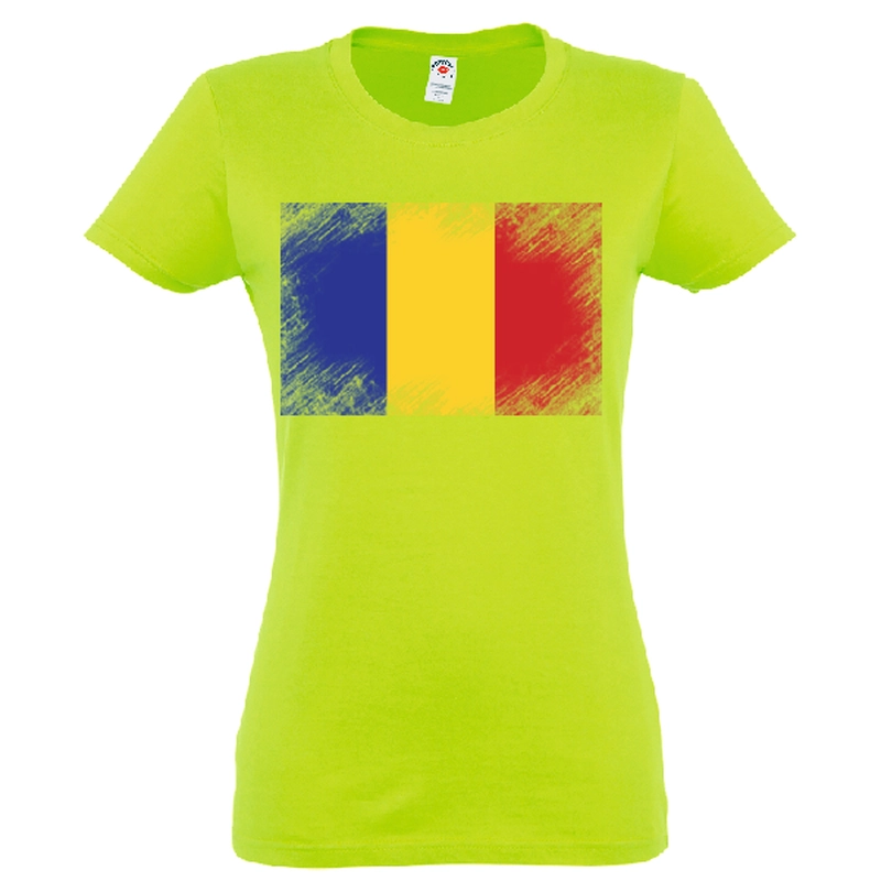 Tricou damă - Vechi steag românesc