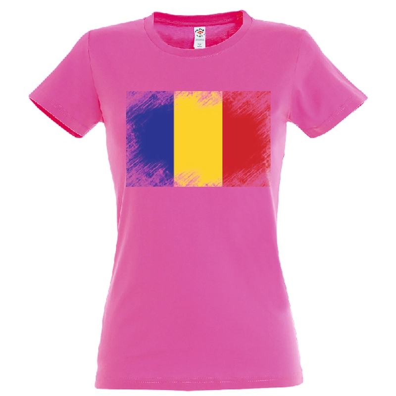 Tricou damă - Vechi steag românesc
