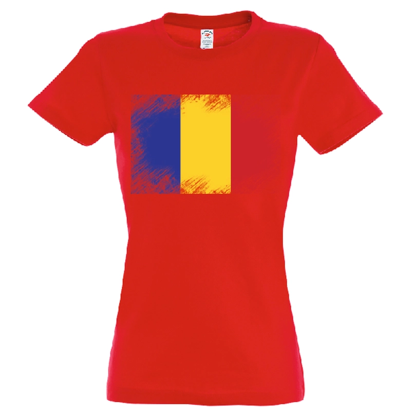Tricou damă - Vechi steag românesc