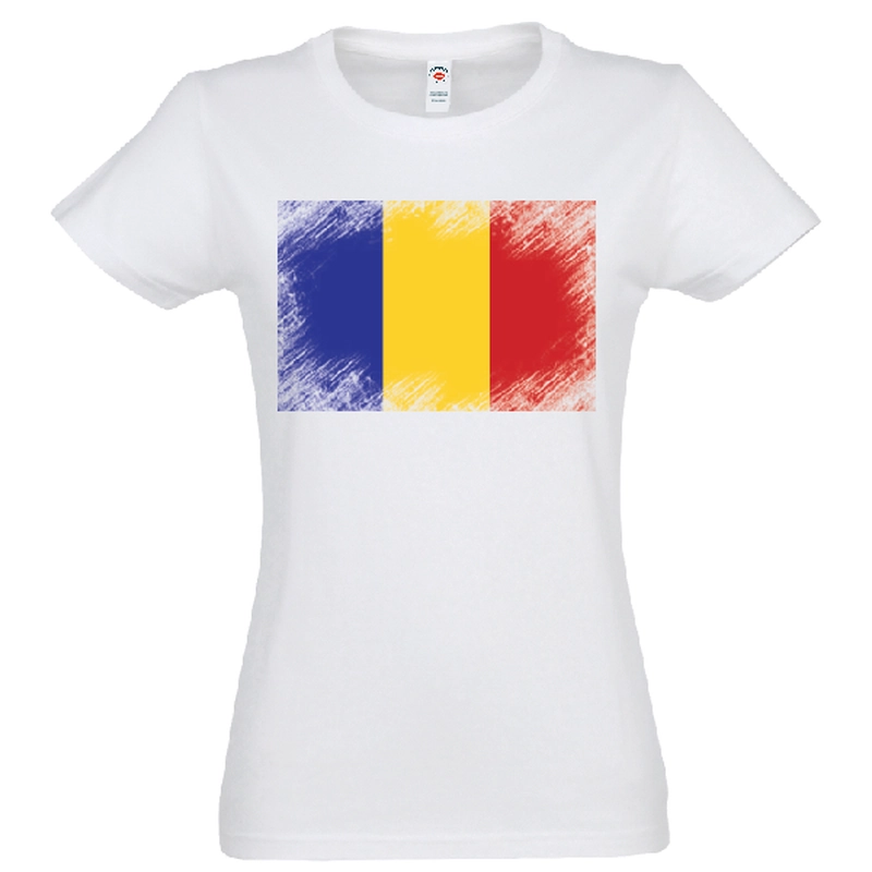 Tricou damă - Vechi steag românesc