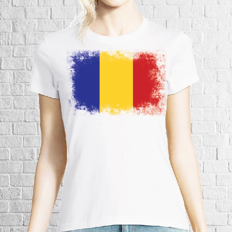 Tricou damă - Vechi tricolor românesc