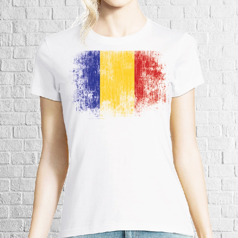 Tricou damă - Vechi drapel românesc