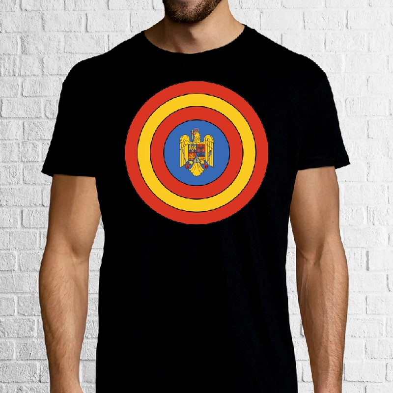 Tricou bărbat - Scut Captain Romania