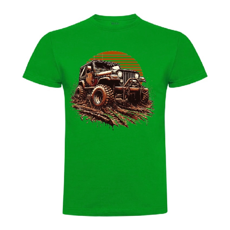 Tricou bărbat Muddy Jeep