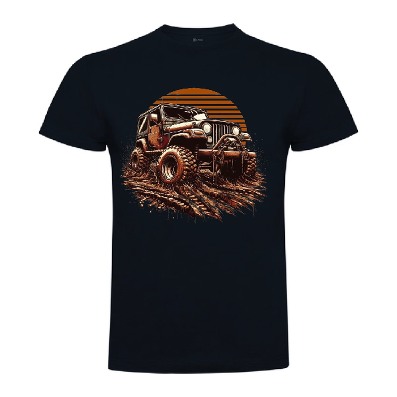 Tricou bărbat Muddy Jeep