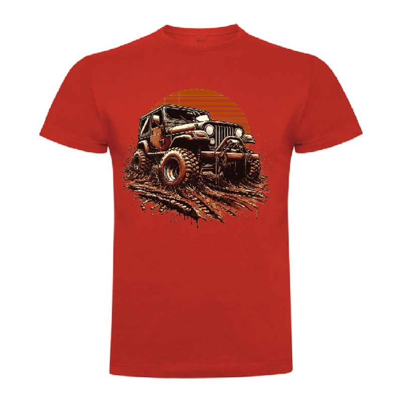 Tricou bărbat Muddy Jeep