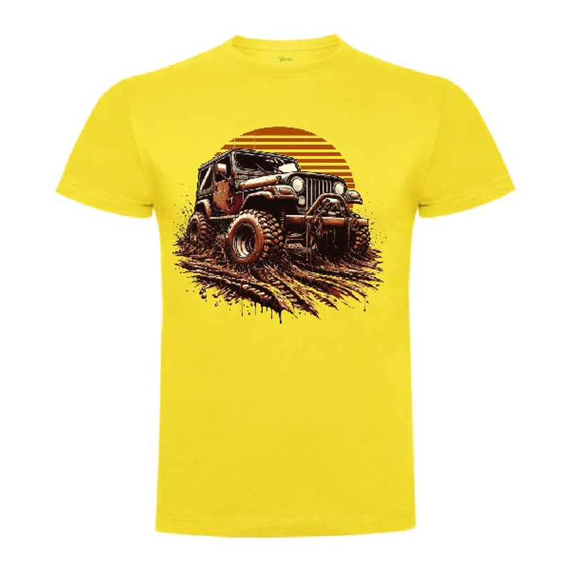 Tricou bărbat Muddy Jeep