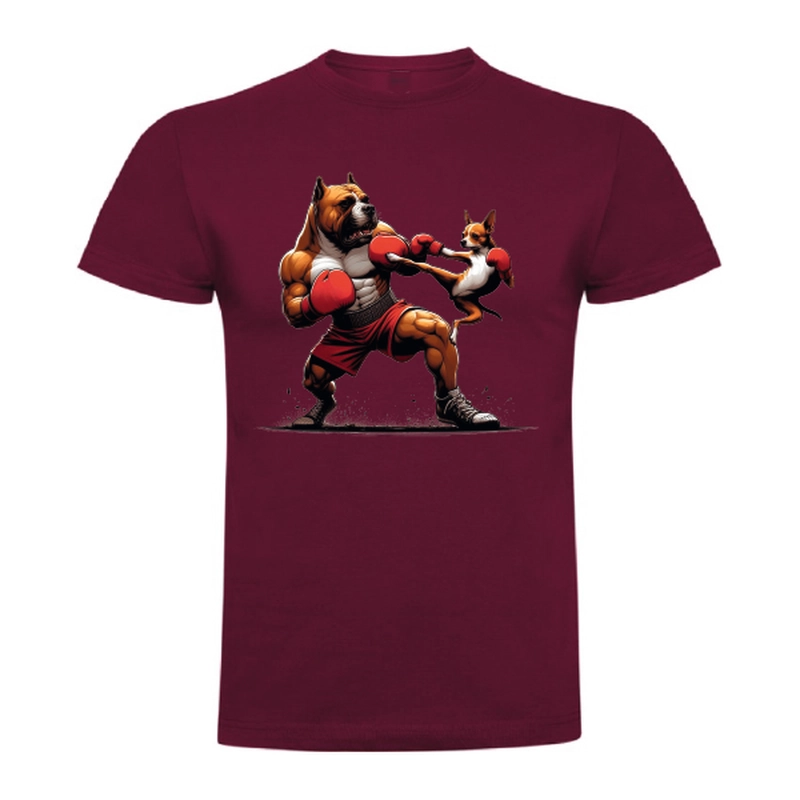 Tricou bărbat - Chihuahua vs. Pitbull