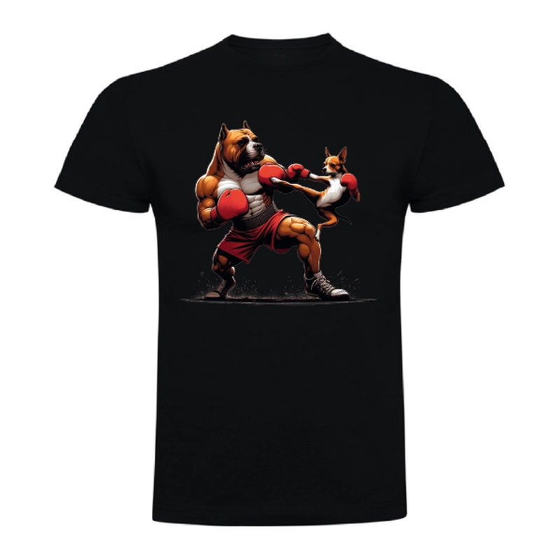 Tricou bărbat - Chihuahua vs. Pitbull