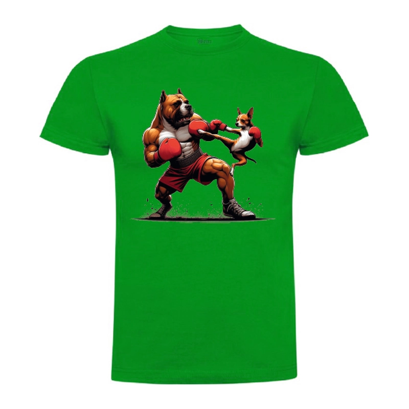 Tricou bărbat - Chihuahua vs. Pitbull