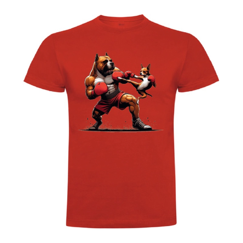 Tricou bărbat - Chihuahua vs. Pitbull