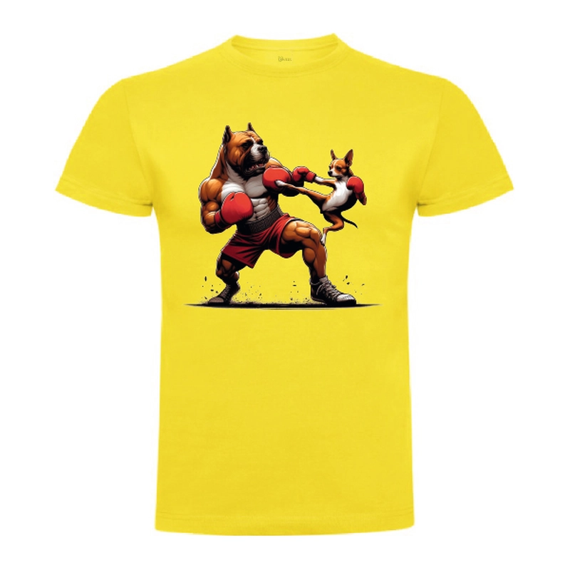 Tricou bărbat - Chihuahua vs. Pitbull