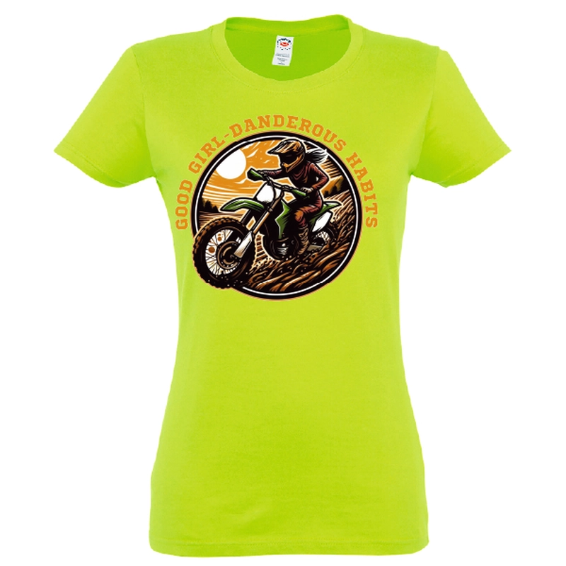 Tricou damă -Good Girl Rider