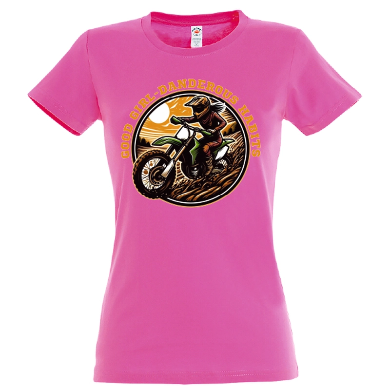 Tricou damă -Good Girl Rider
