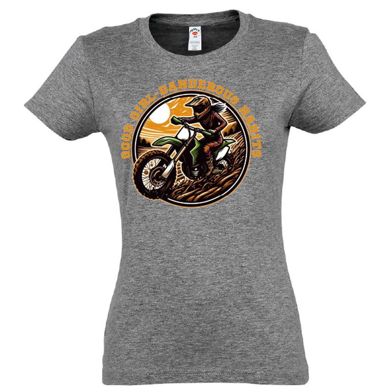 Tricou damă -Good Girl Rider