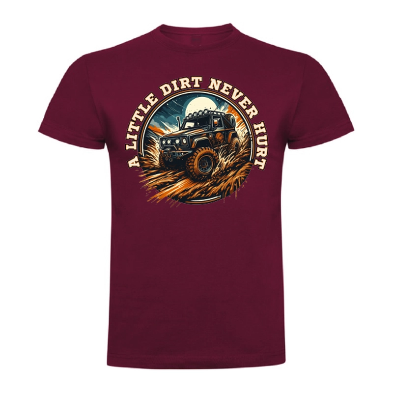 Tricou bărbat - Dirt Never Hurt