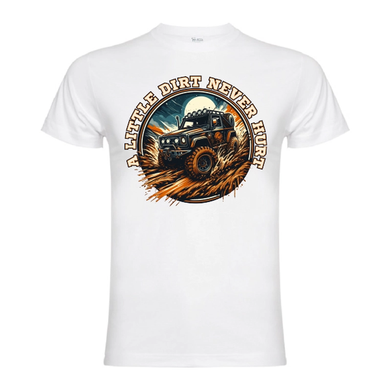 Tricou bărbat - Dirt Never Hurt