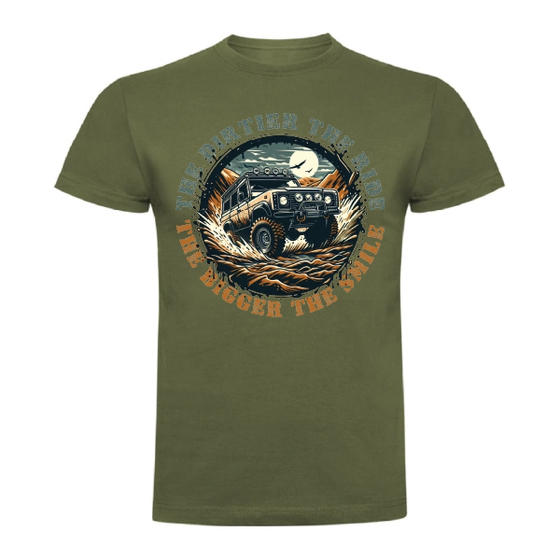 Tricou bărbat - Off-road Smile