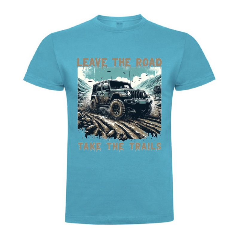 Tricou bărbat - Leave the Road