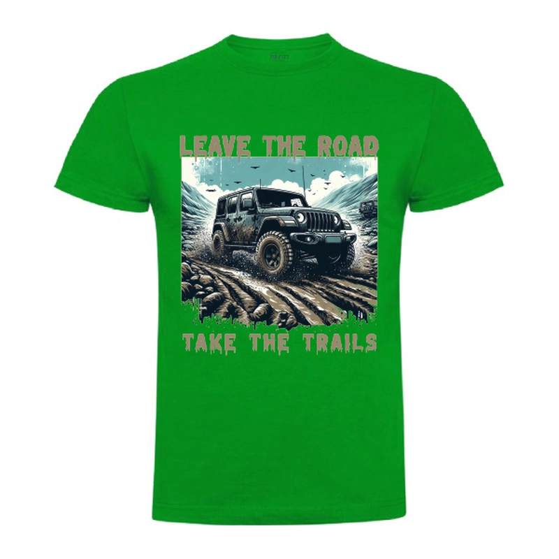 Tricou bărbat - Leave the Road