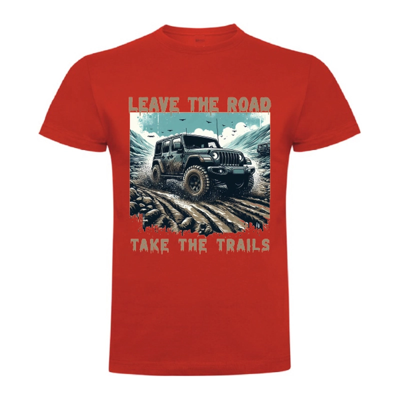 Tricou bărbat - Leave the Road