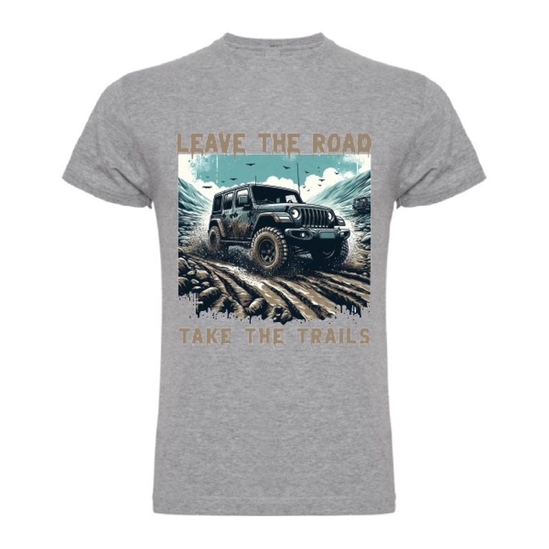 Tricou bărbat - Leave the Road
