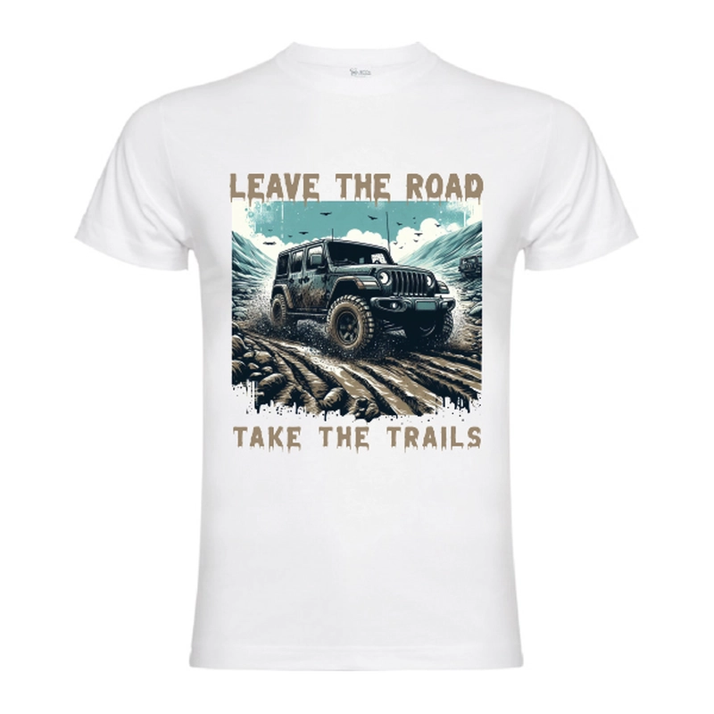 Tricou bărbat - Leave the Road