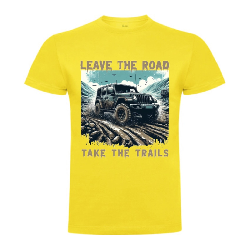 Tricou bărbat - Leave the Road