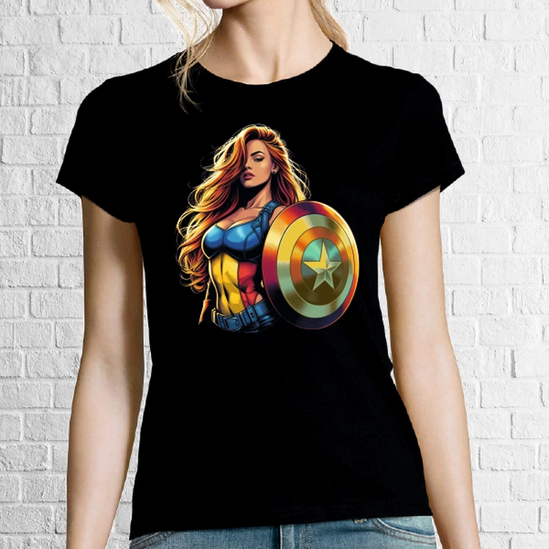 Tricou damă - Beautiful Captain Romania Tricou damă - Beautiful Captain Romania