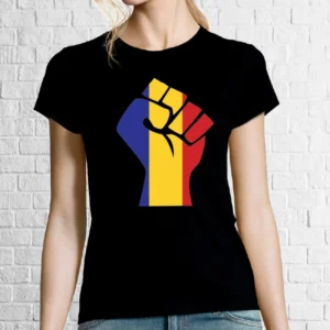 Tricou damă - Power to Romanians
