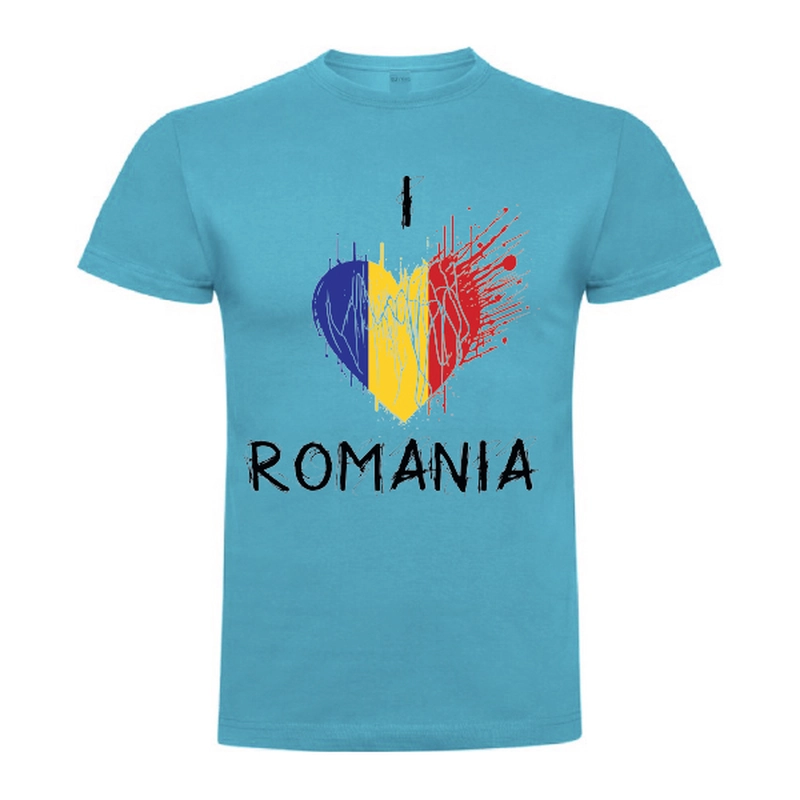 Tricou bărbat - I Love Romania