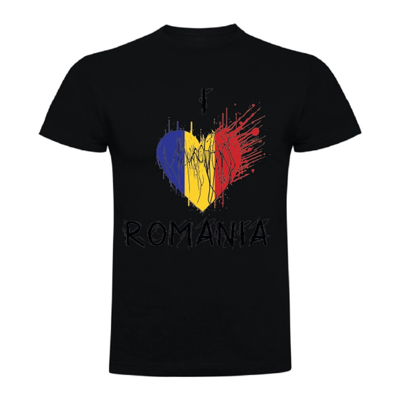 Tricou bărbat - I Love Romania