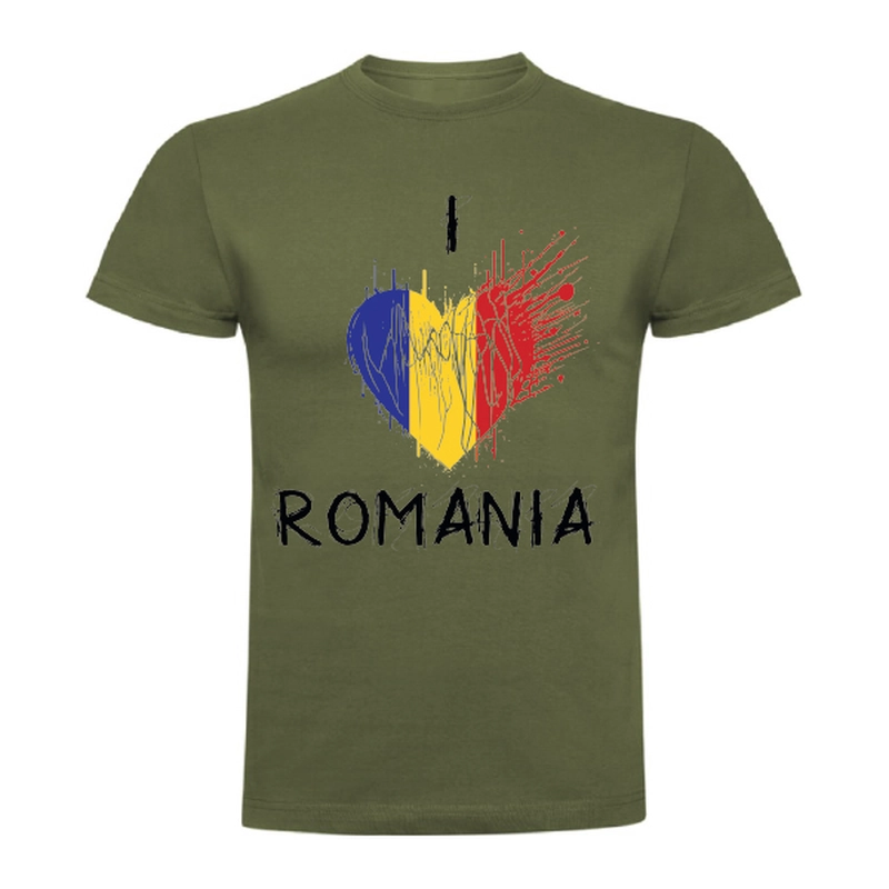 Tricou bărbat - I Love Romania