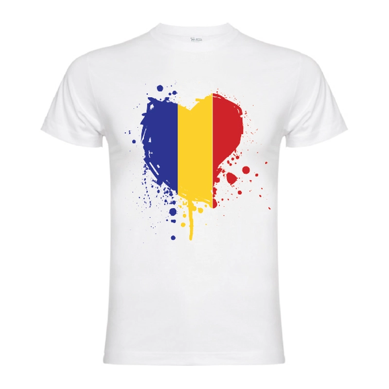 Tricou bărbat - Inimă de român