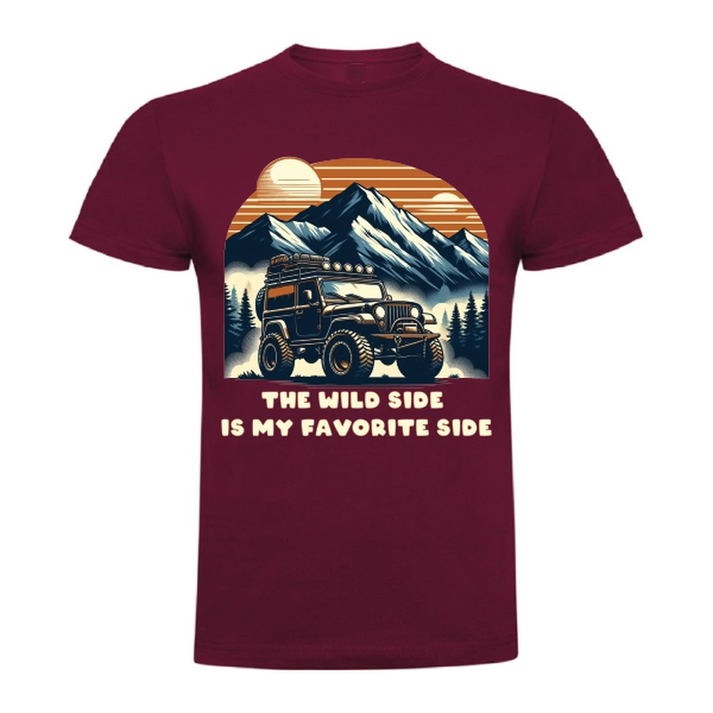 Tricou bărbat - Off-road Wild Side