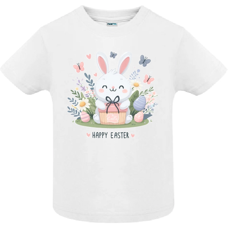Tricou copil - Happy Easter Cute Bunny
