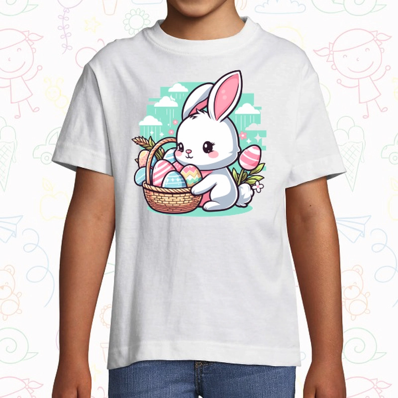 Tricou copil - Easter Anime Bunny
