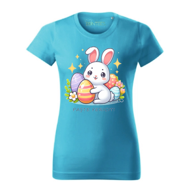 Tricou copil - Iepuraș „Paște Fericit!”