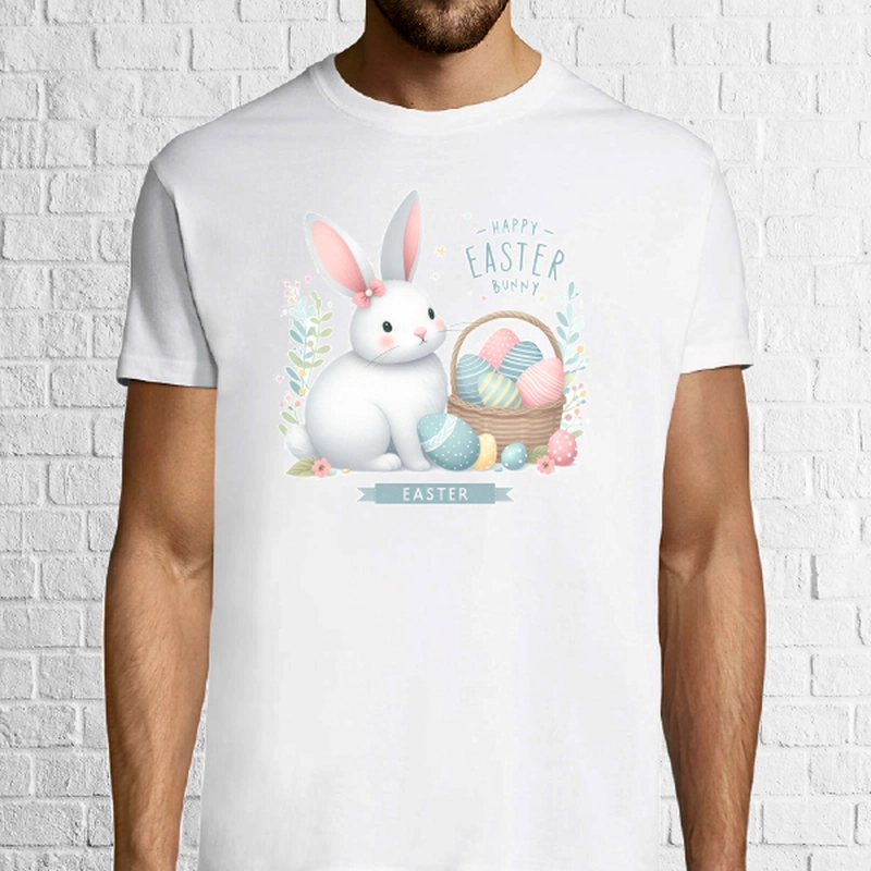 Tricou Barbat - Happy Easter Bunny