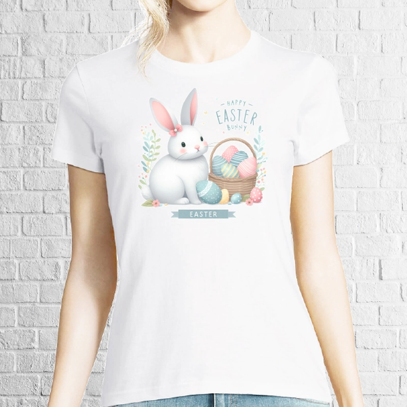 Tricou Dama - Happy Easter Bunny