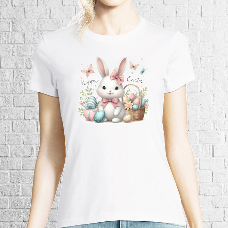 Tricou damă - Iepuroaică de Paște