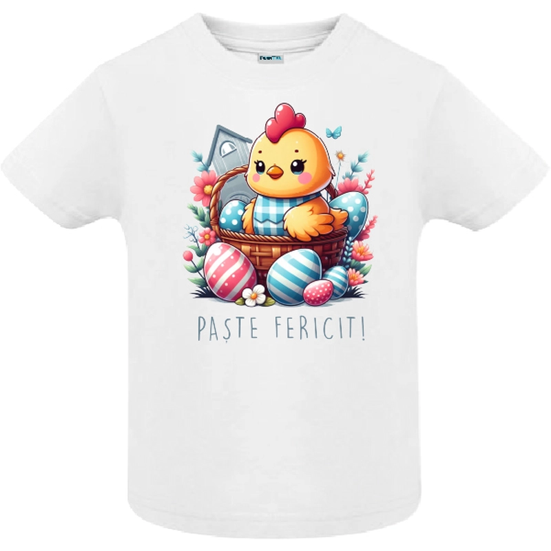 Tricou copil - Puișor in coș