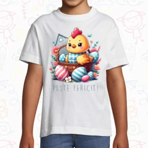 Tricou copil - Puișor in coș