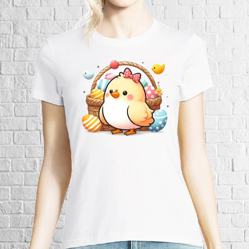 Tricou damă - Puișor de Paște